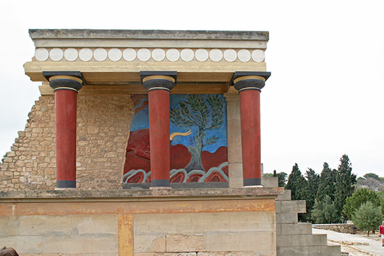 Knossos Ausgrabungen