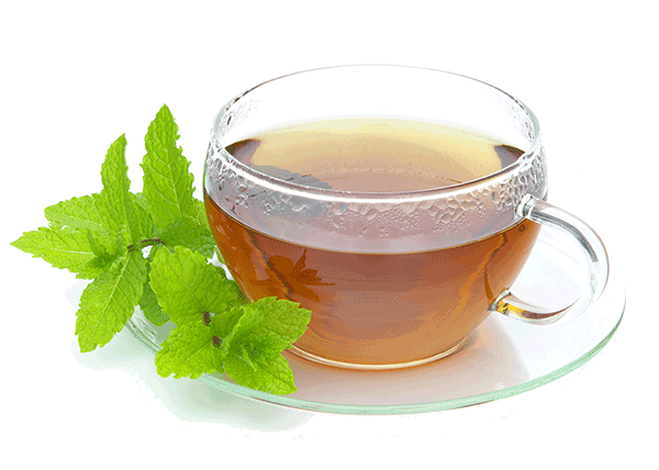 Tasse mit Tee
