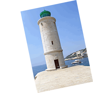 Leuchtturm in Cassis 